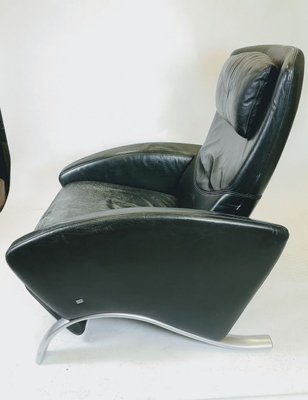 Leather Lounge Chair by Rolf Benz, 1980s-UWE-678927