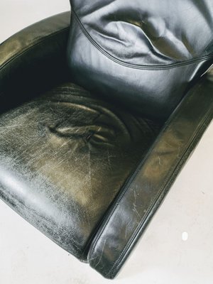 Leather Lounge Chair by Rolf Benz, 1980s-UWE-678927