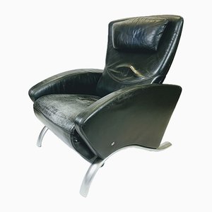 Leather Lounge Chair by Rolf Benz, 1980s-UWE-678927