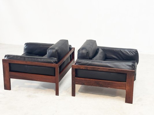 Leather Lounge Chairs, 1970s-XLH-1778324