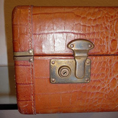 Leather Luggage from Dionite, 1950s-YGE-556805