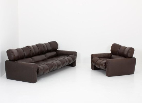 Leather Lunge Chair by Tongiani Stefanos, Italy, 1973-FM-853787