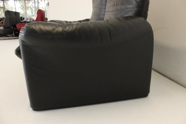 Leather Maralunga Sofa by Vico Magistretti for Cassina-VGV-2023563