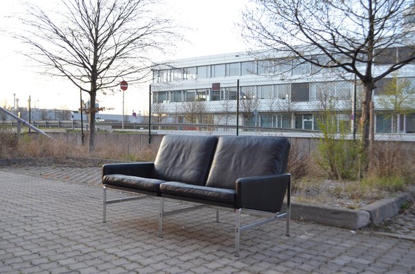 Leather Model 6722 Sofa by Kastholm & Fabricius for Kill International-UF-1264248