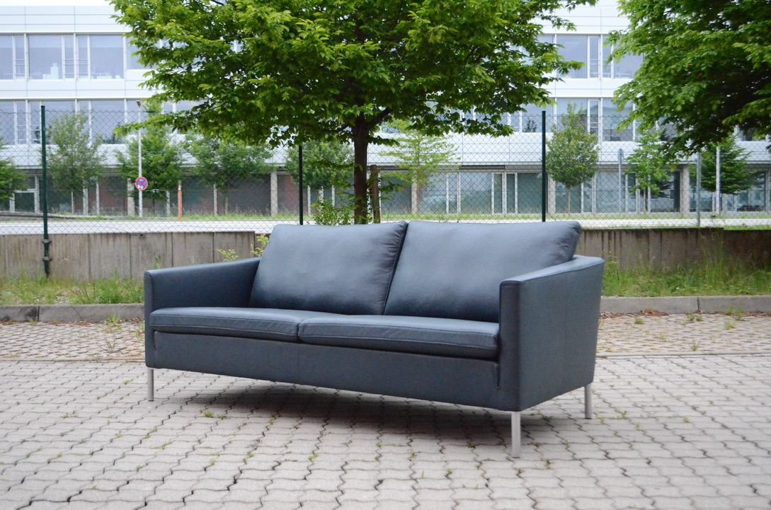 Leather Model Eaton Sofa by Ed Reuter for Walter Knoll / Wilhelm Knoll, 1990s