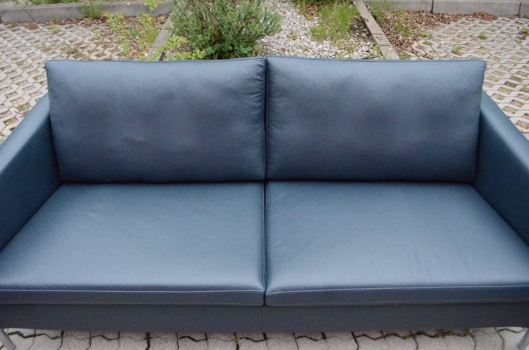 Leather Model Eaton Sofa by Ed Reuter for Walter Knoll / Wilhelm Knoll, 1990s