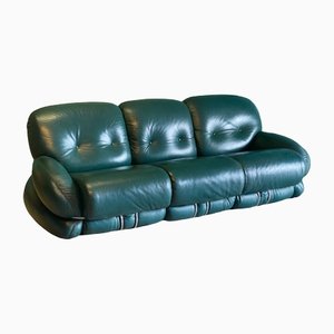 Leather Model Okay Sofa by Adriano Piazzesi, 1970s-NPC-1257289