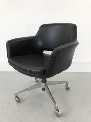 Leather Office Chair, 1960s-JWH-1365960