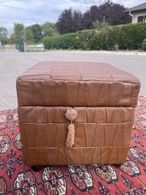 Leather Patchwork Chest-AVC-1362201