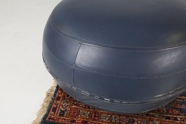 Leather Pouf by Lowie Vermeersch for Durlet, 1999-YSY-1798143