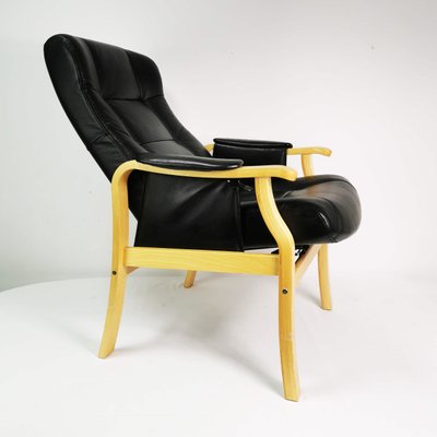 Leather Reclining Armchair, Denmark, 2012-ZTG-868369