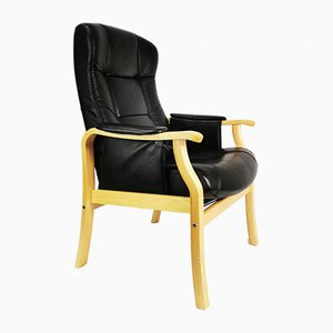 Leather Reclining Armchair, Denmark, 2012-ZTG-868369