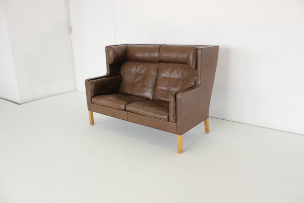 Leather Sofa 2292 Coupe by Børge Mogensen for Fredericia-VGV-1289927