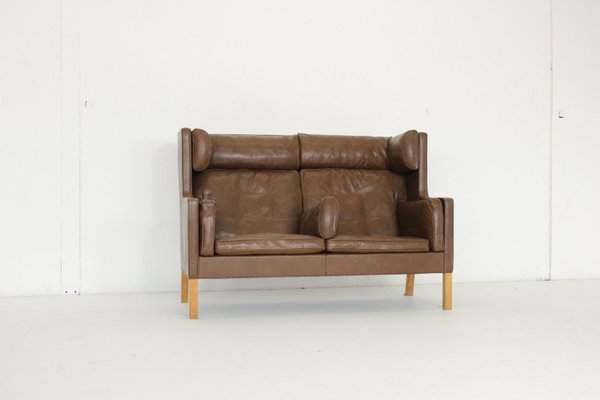 Leather Sofa 2292 Coupe by Børge Mogensen for Fredericia-VGV-1289927