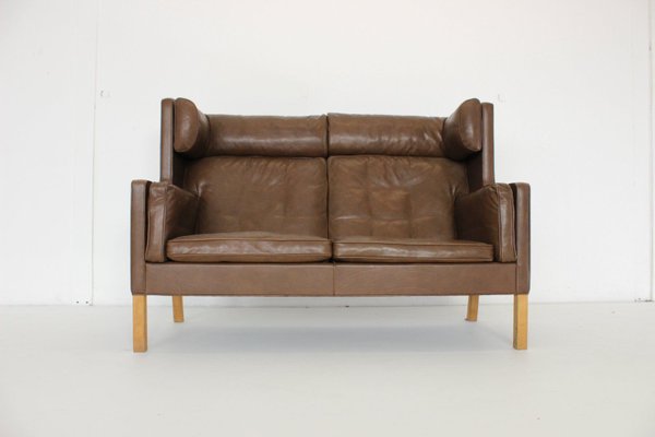 Leather Sofa 2292 Coupe by Børge Mogensen for Fredericia-VGV-1289927