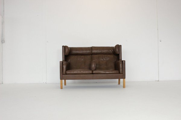 Leather Sofa 2292 Coupe by Børge Mogensen for Fredericia-VGV-1289927