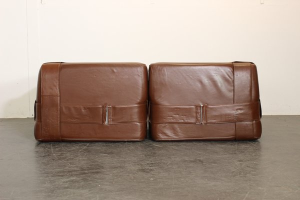 Leather Sofa by Mario Bellini for Cassina, 1960s-VGV-1394902