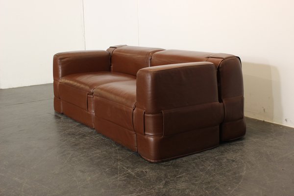 Leather Sofa by Mario Bellini for Cassina, 1960s-VGV-1394902