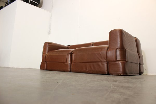 Leather Sofa by Mario Bellini for Cassina, 1960s-VGV-1394902