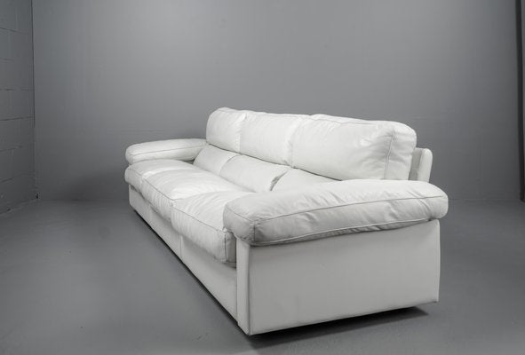 Leather Sofa by Tito Agnoli for Poltrona Frau, 1970s-VLO-2019773