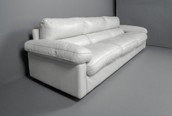 Leather Sofa by Tito Agnoli for Poltrona Frau, 1970s-VLO-2019773