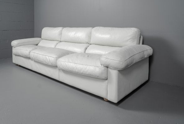 Leather Sofa by Tito Agnoli for Poltrona Frau, 1970s-VLO-2019773