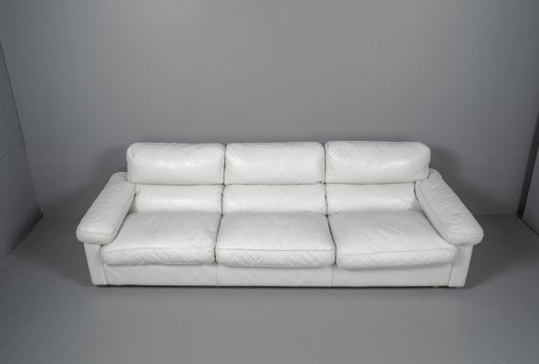 Leather Sofa by Tito Agnoli for Poltrona Frau, 1970s-VLO-2019773