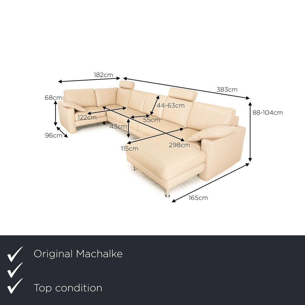 Leather System Plus Corner Sofa from Machalke