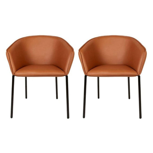 Leather You Chaise Chairs by Luca Nichetto, Set of 2