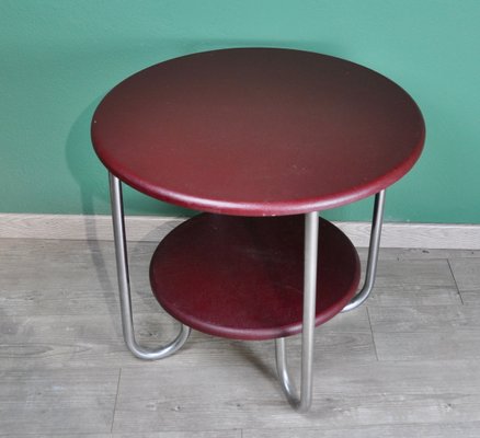 Leatherette Side Table, 1960s-ROJ-604212