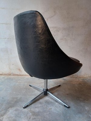 Leatherette Swivel Chair, 1970s-ZQS-1442113