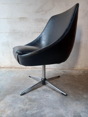 Leatherette Swivel Chair, 1970s-ZQS-1442113