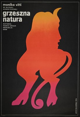 Lech Majewska, Sinful Nature, Vintage Poster Offset, 1974-ZCI-884315