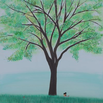 Lee Yu Min, Big Tree, 2024, Acrylic on Wood-CHG-2037752