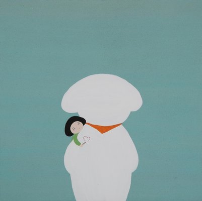 Lee Yu Min, I Love You, 2022, Acrylic on Wood-CHG-2037134