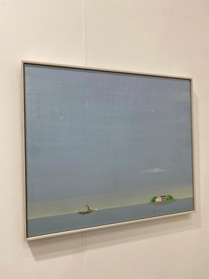 Lee Yu Min, Let's Go Pick the Stars !, 2023, Acrylic on Wood, Framed-CHG-2037740