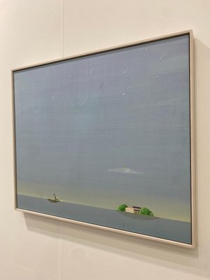 Lee Yu Min, Let's Go Pick the Stars !, 2023, Acrylic on Wood, Framed-CHG-2037740