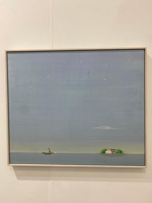 Lee Yu Min, Let's Go Pick the Stars !, 2023, Acrylic on Wood, Framed-CHG-2037740