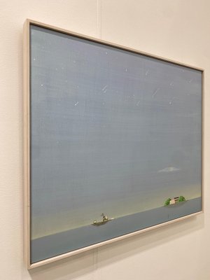 Lee Yu Min, Let's Go Pick the Stars !, 2023, Acrylic on Wood, Framed-CHG-2037740