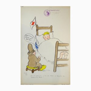 Leka, L'Infirmier, Original Drawing, 1910s-ZCI-1164290