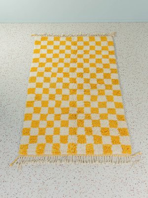 Lemon Check II Berber Rug, 2010s-GPP-1415157