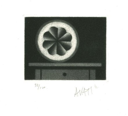 Lemon - Original Etching on Paper by Mario Avati - 1970s 1970s-ZCI-767576