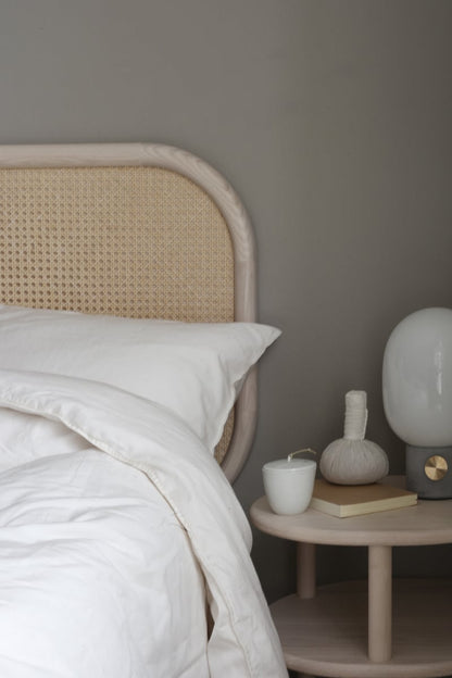 Lempi bedside table, natural ash