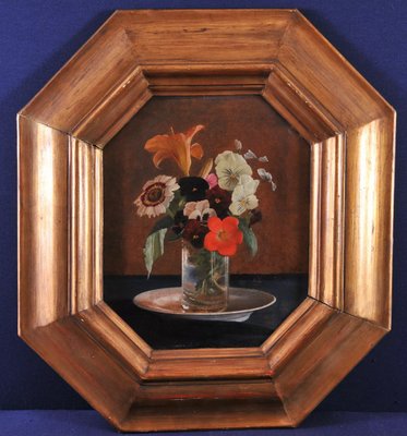 Leo Frank, Flower Still Life, 1920s, Oil-QOR-2017262