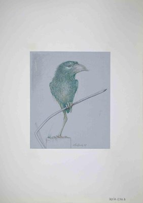 Leo Guida, Bird, Drawing, 1970-ZCI-1011271