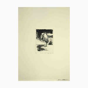 Leo Guida, Bird, Original Etching, 1970s-ZCI-1379176