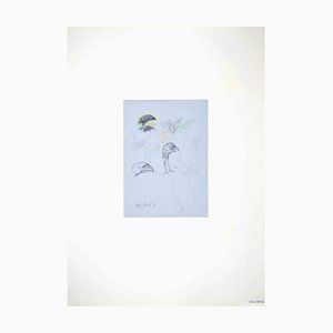 Leo Guida, Birds, Drawing, 1970s-ZCI-993321