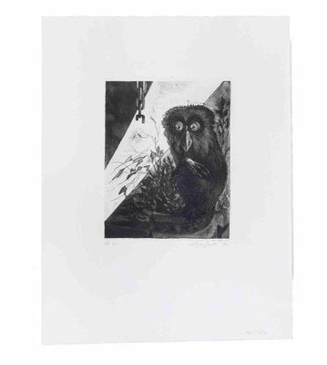 Leo Guida, Dark Lemur, Etching, 1972-ZCI-2029191