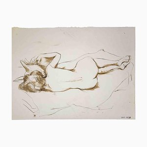 Leo Guida, Female Figure, 1970s, Etching-ZCI-1781972