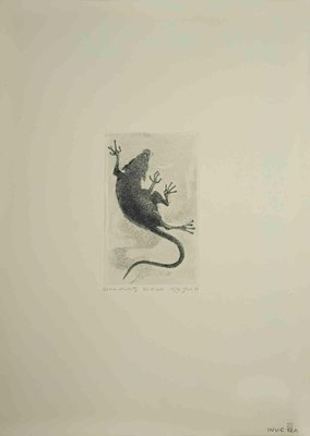 Leo Guida, Flight of the Rat, Original Etching, 1973-ZCI-994735